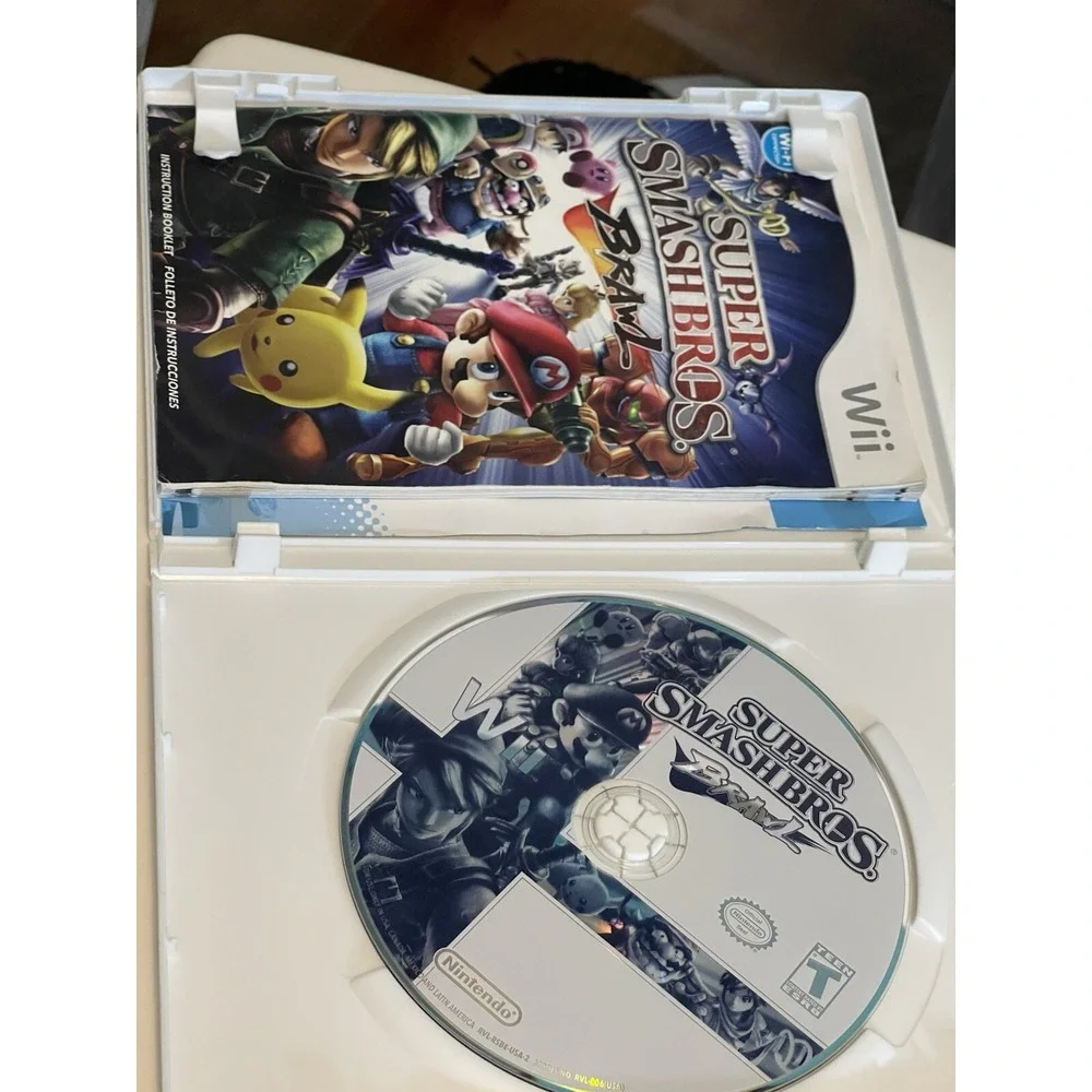Super Smash Bros. Brawl (Nintendo Wii) Game Complete With Manual